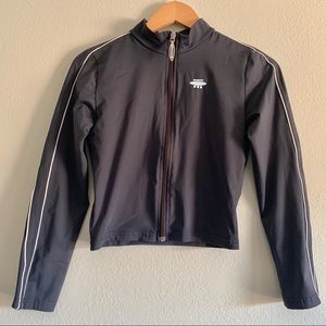 Girls zip track jacket